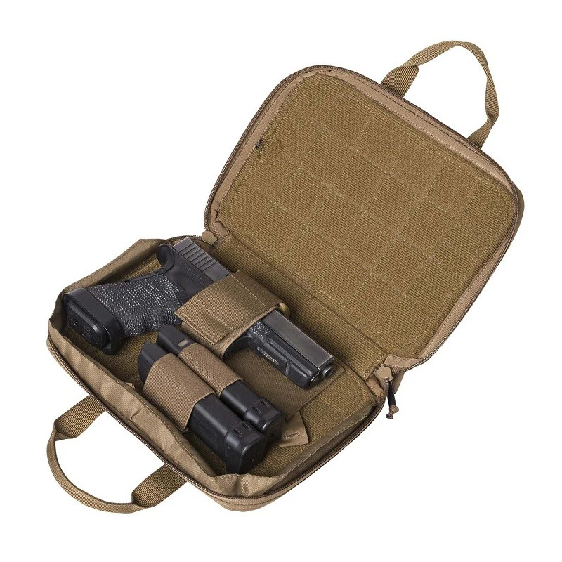 
BSCI Custom Hot Selling Tactical Military Double Pistol Wallet Gun Bag 