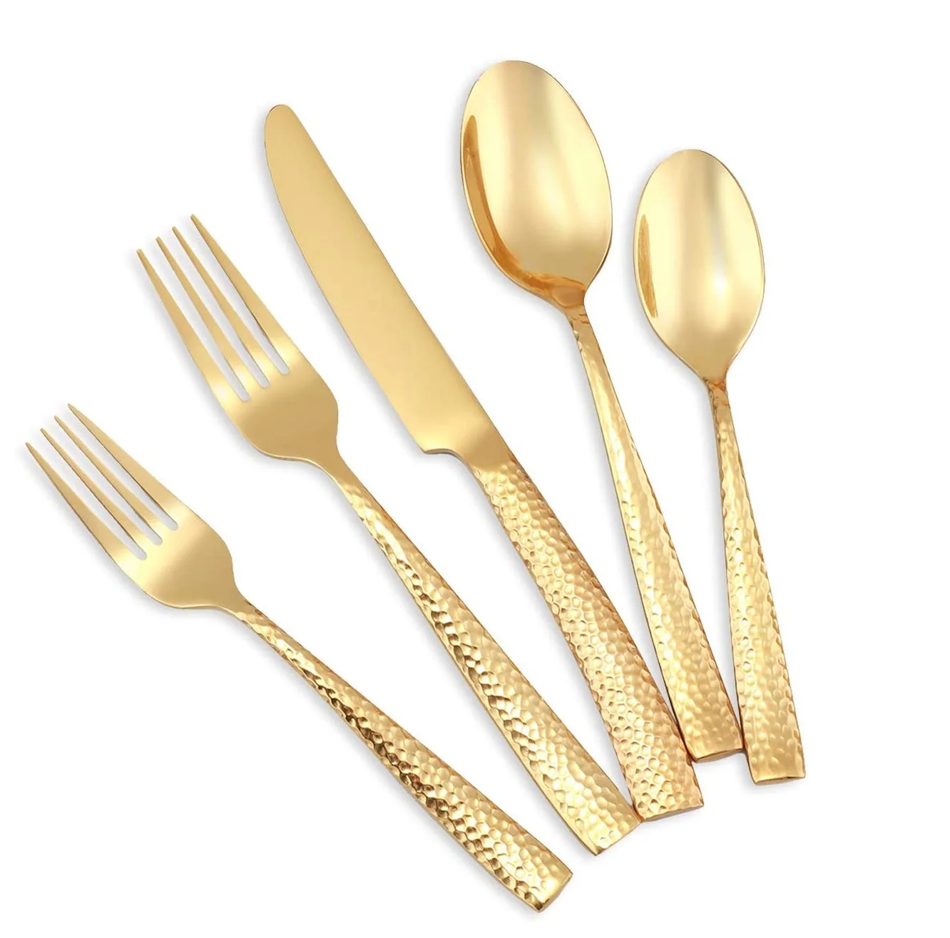 New Arrival Stainless Steel Knot Handle Cutlery Set With Designer Handles Wholesale Metal Flatware for Home and Hotels Table