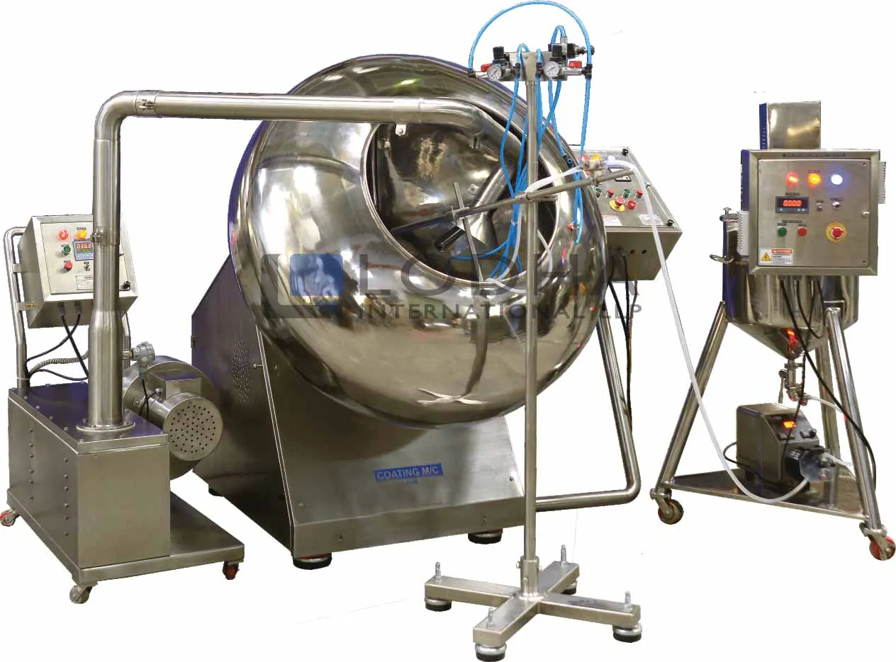 Lab Coating Pan 2kg Sugar Tablet Coater Compact Design Pan Machine