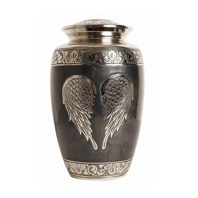 Aluminum Decorative Funeral Urns for Cremated Human Ash