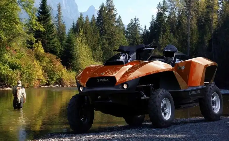 Discount Price For New Gibbs Quad Ski (Road legal) Amphibian QUADSKI XL ATV water JET SKI QUAD SPORT