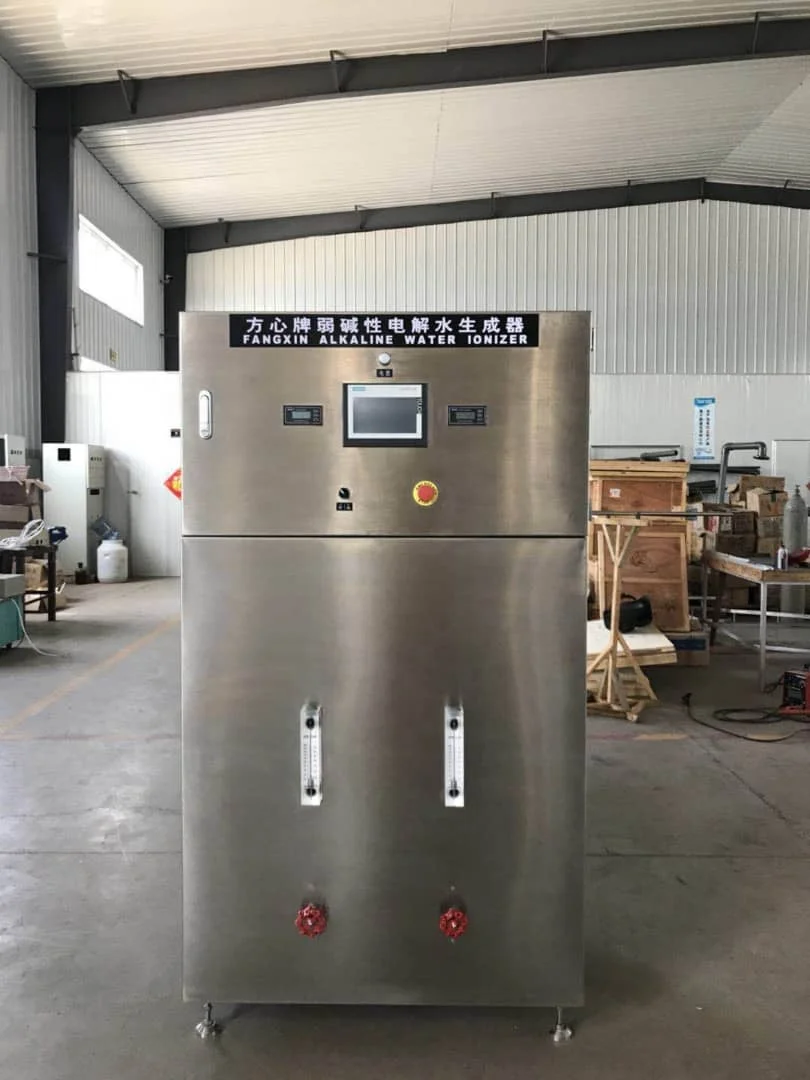 High quality  for japan alkaline water ionizer 3000Liter per hour alkaline water system reach to pH 10