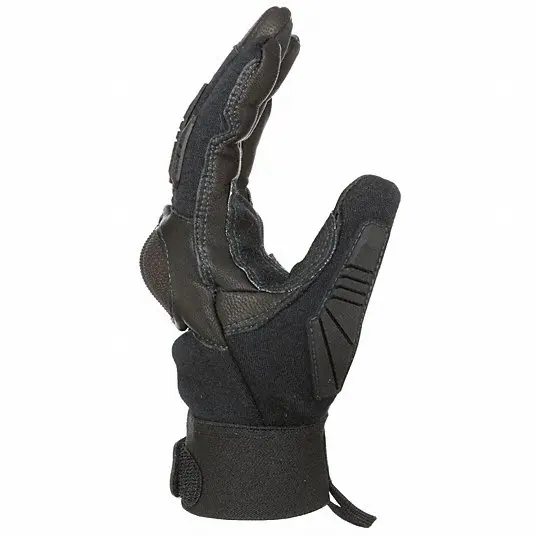 Тактические перчатки из козьей кожи материал ладони