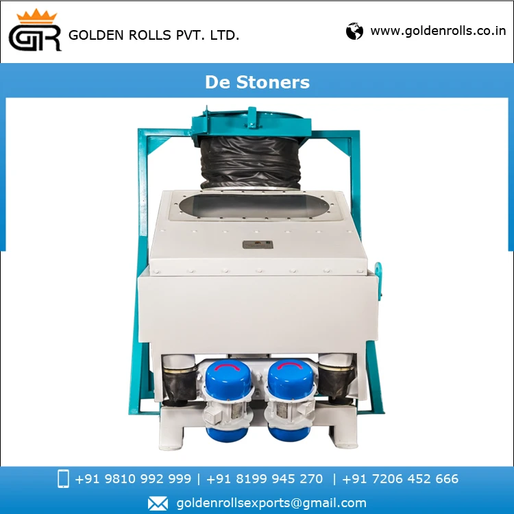 
Attractive Price New Type Paddy Separator Screen Stoners Destoner Machine Seed Stone Removing 