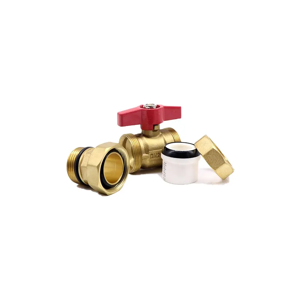 Wholesale brass valve cast iron stem working temperature 120 degree celsius heating plumbing system Vietnam