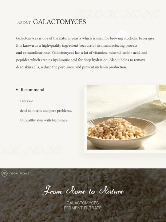 Тоник-маска для кожи от галактомиса ферментированного фильтрата