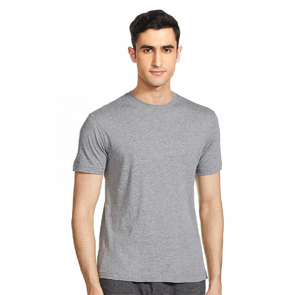 2022-23 Модные индивидуальные высококачественные мужские футболки из 100% хлопка однотонные без рисунка оптом в Пакистане