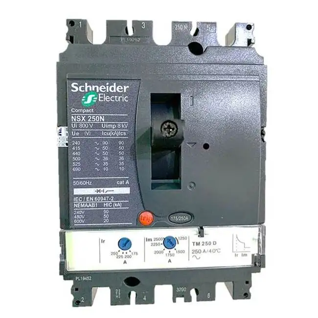 Shneider circuit breaker compact NSX250N LV431833AD 31633AD