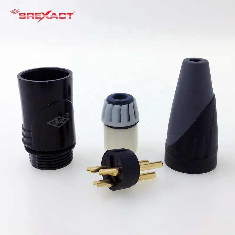 new product shark waterproof xlr male connector