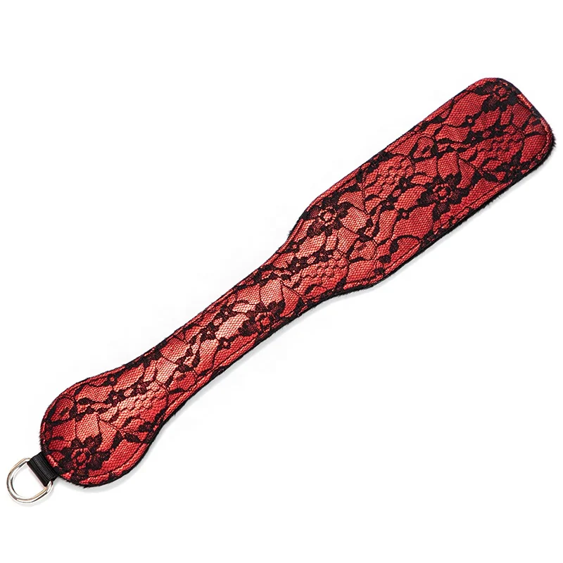 Bdsm Sex Game Letter OXOX Flogger Spanking Paddles Wholesale Black Leather Paddle for Women