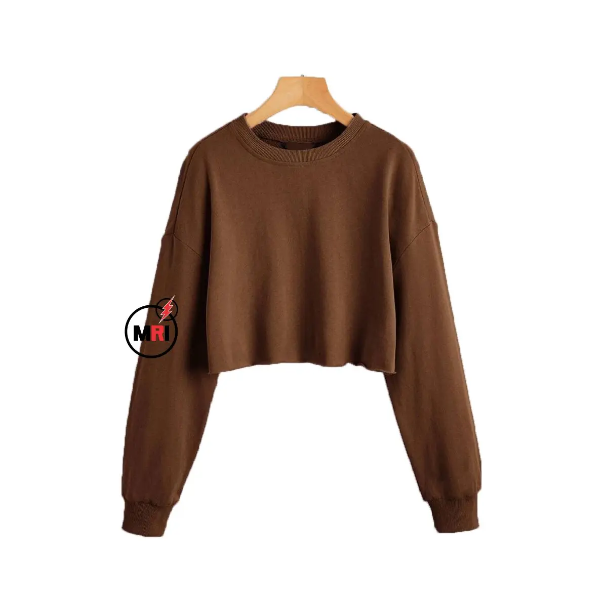  Уличная одежда с рукавами «летучая мышь» женский укороченный очень мягкий свитшот длинным рукавом и V-образным вырезом для женщин