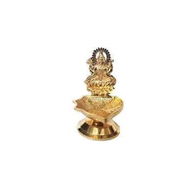 Латунный Подсвечник Laxmi Diya для diwali и других религиозных фонарей