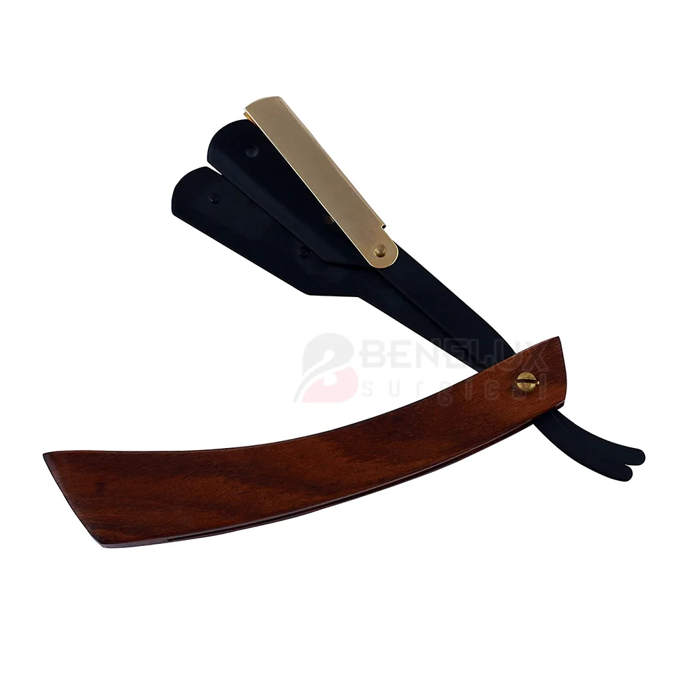 Складное лезвие для парикмахера из нержавеющей стали бритвенный нож инструменты бритья бороды прочная прямая Бритва мужчин