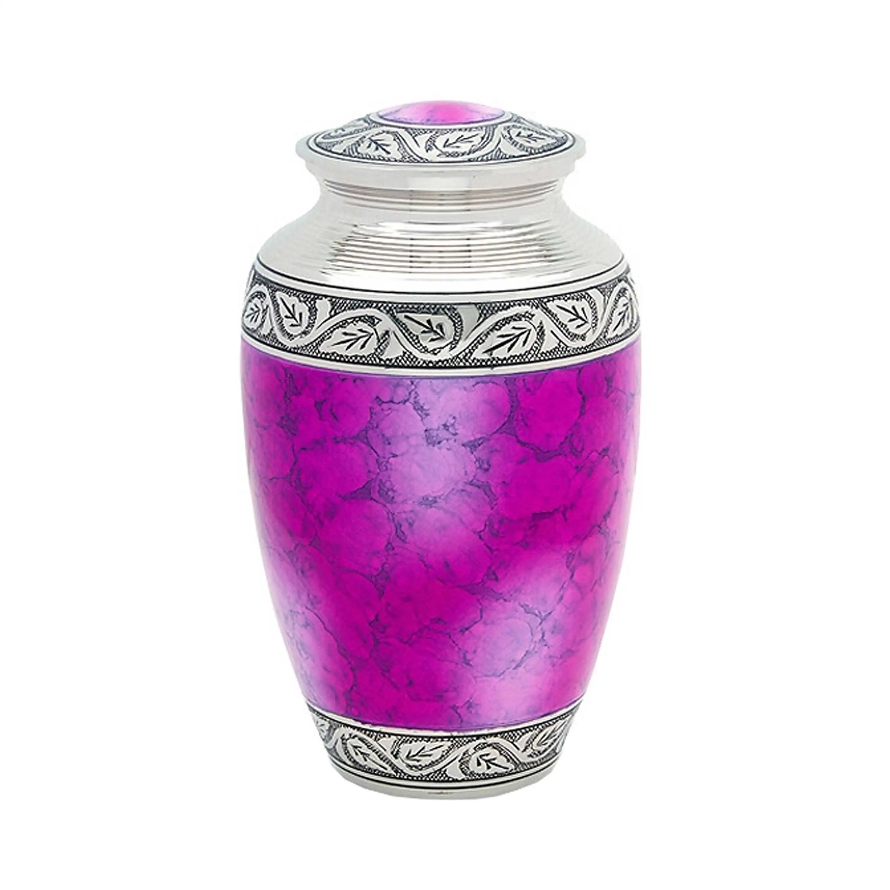 Hot Selling High Quality Metal Customized Cremation Urns Brass Urn For Ashes aluminum very beautiful urn and very  cheap cost
