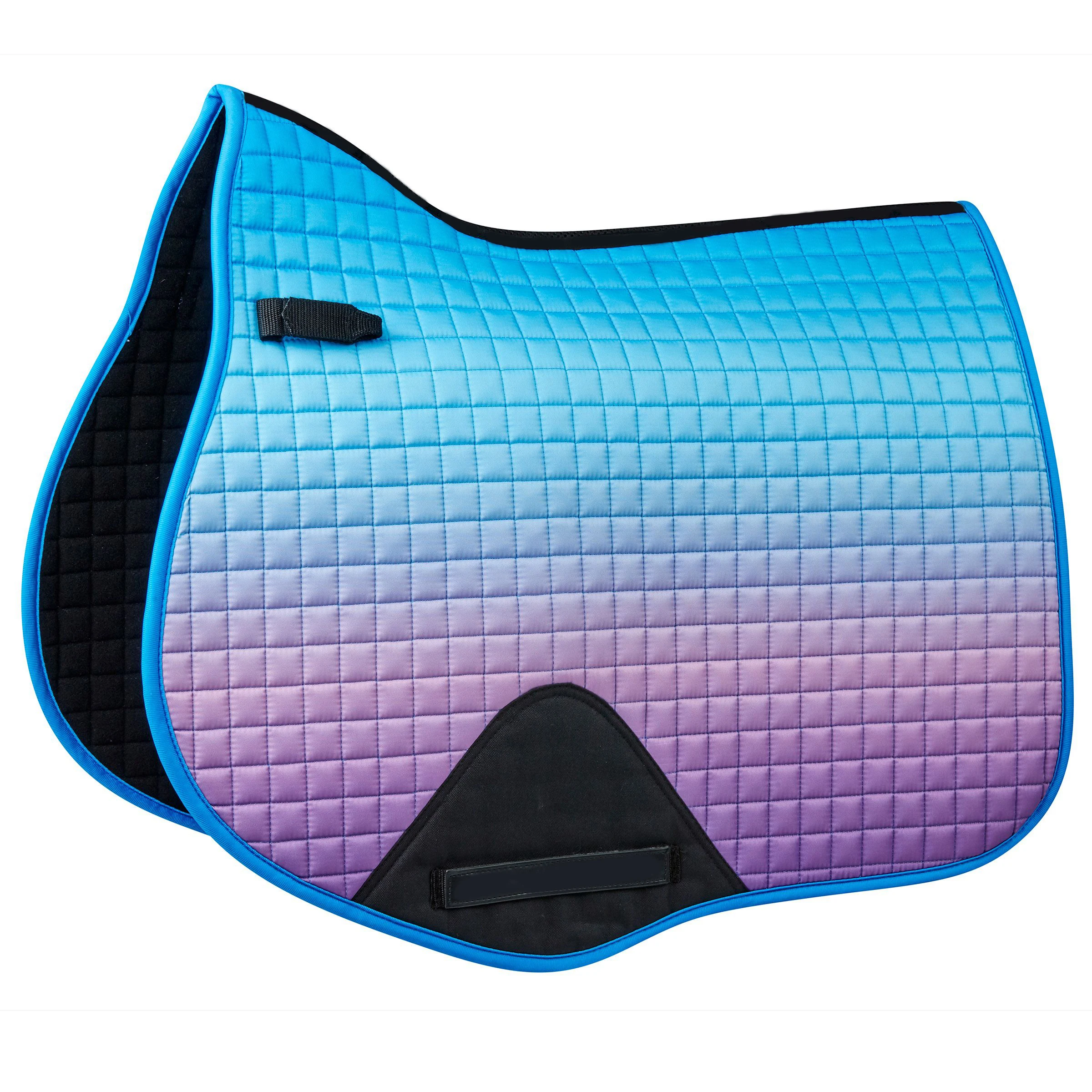Printing ,Product Velvet Equestrian Ridding Polo Wraps equestrian Saddle Pad
