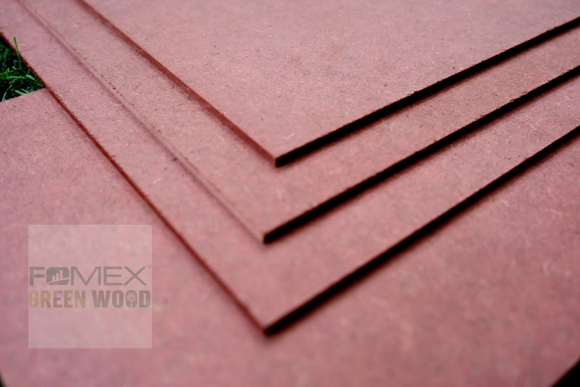 Top quality best price MDF (HMR) Pink Made in Vietnam E2 Glue