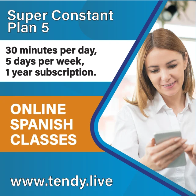 
tendy.live: Online Spanish classes with native-Spanish speaking teachers, ready to teach Spanish. 