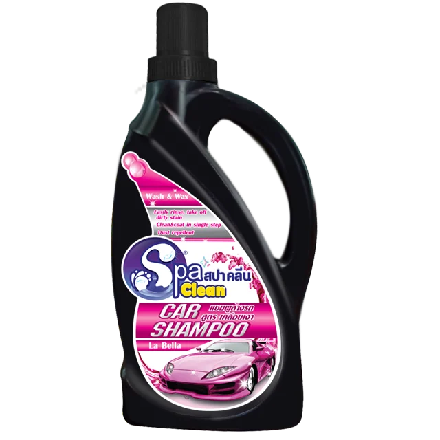 La Bella Spa Clean Car Shampoo, Car Wash and Wax 2 in 1 1050ml Cleaner & Wash Spaclean Car Washing and Polshing Shampoo 1200 PCS