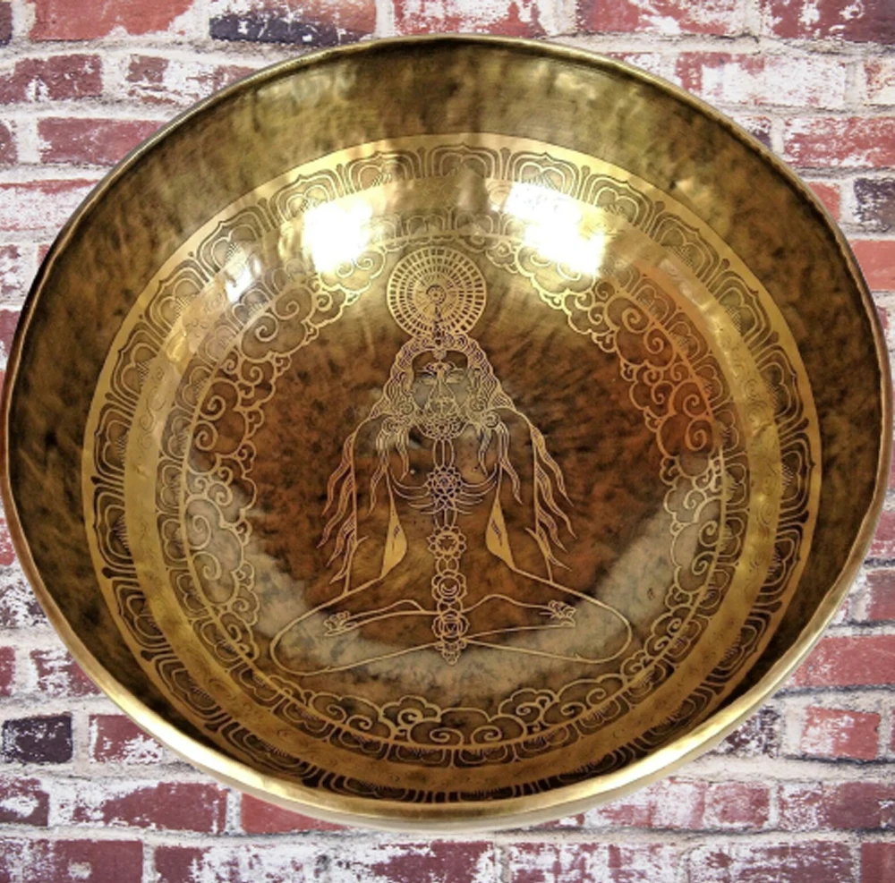 Handmade Tibetan Mantra Buddhist Singing Bowls, Healing & Bells Buddhist Meditation Buddhist Music