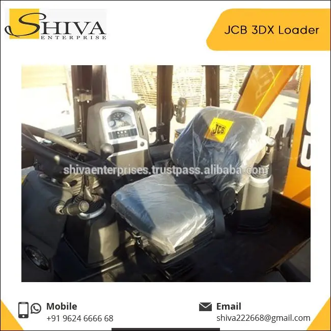 Higher Digging Capacity Long life Cycle JCB 3DX Backhoe Loader for Construction Use