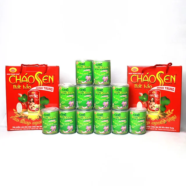 Canned Food  instant Green bean gruel from Minh Trung Vietnam - No preservative