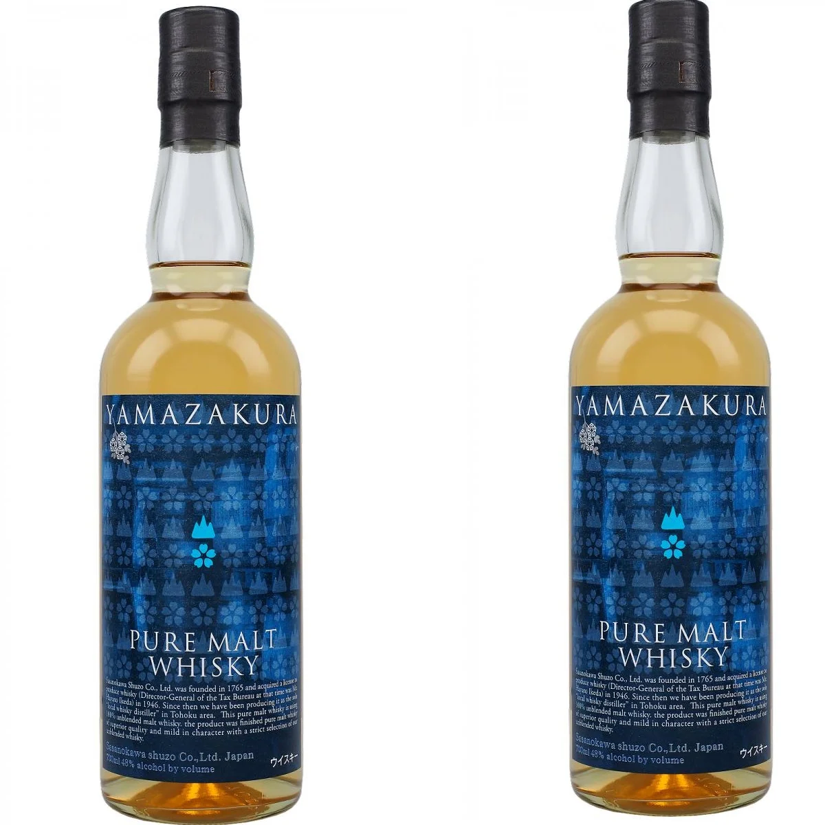 best selling High Quality 48% Distilled 1.4 Kg Weight Single Malt Whisky Type Yamazakura Pure Malt 700ml alcohol whisky