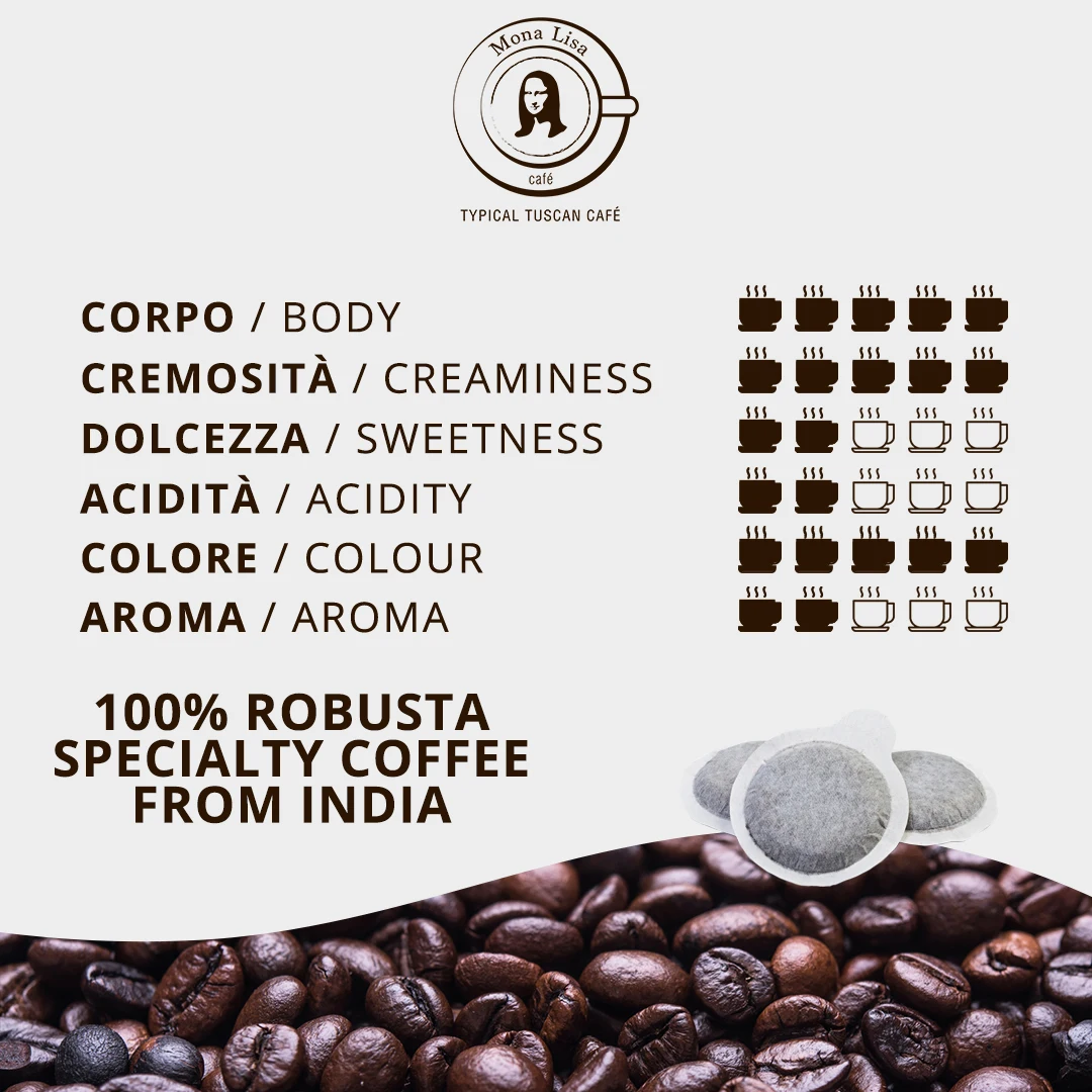 Premium Quality single origin Kaapi Royale Italian box Coffee pods biodegradable and compostable