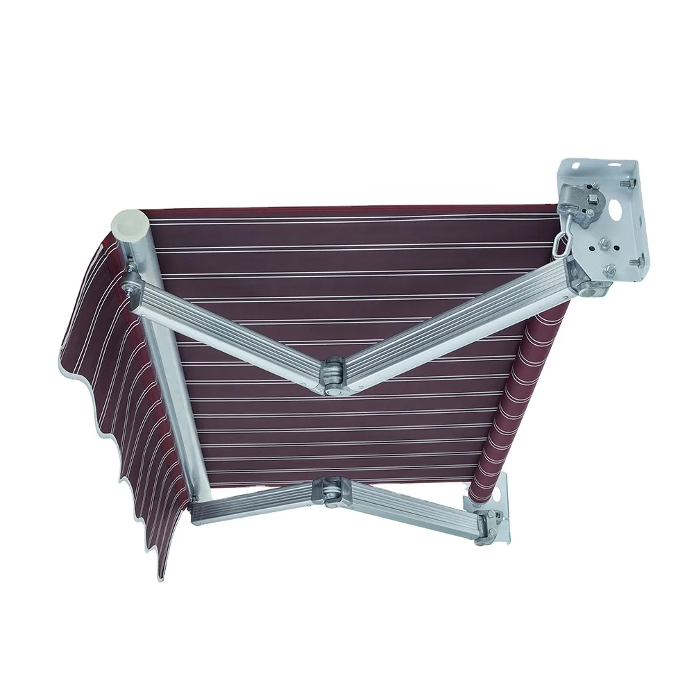quality  aluminum retractable awnings rain shelter folding arm awning cover canopy outdoor for business
