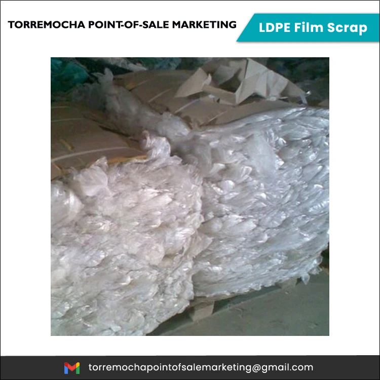 Оптовая продажа, высококачественный переработанный пластик LDPE, пленочный Лом/пластиковые обрезки по оптовой рыночной цене