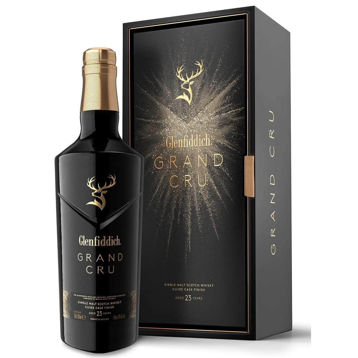 
Long Opulent Sweet Apple blossom Rich Vanilla Oak Single Malt Whisky Grand Cru 23YO 700ml Bottle in 43% Alcohol 