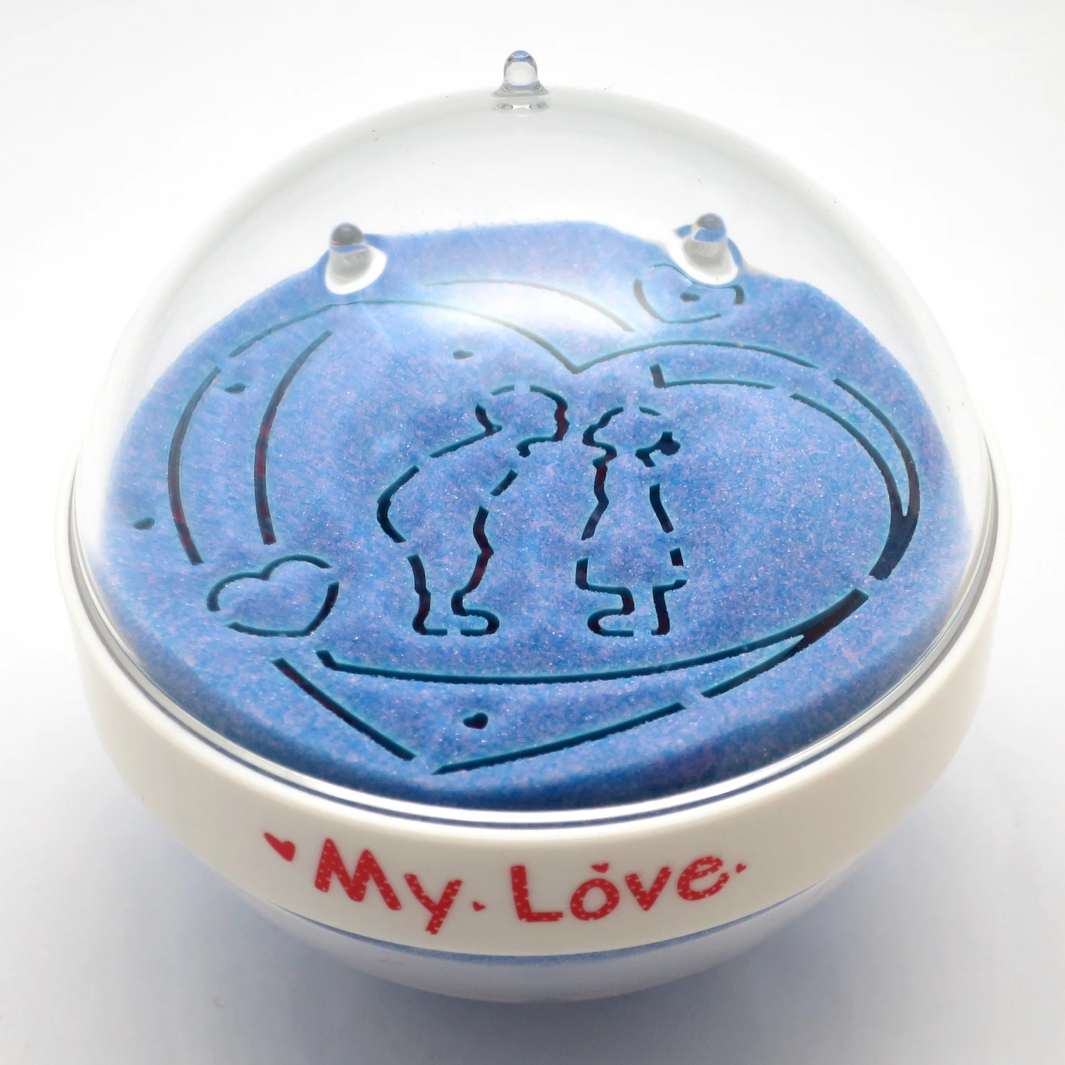 Acrylic sand paperweight proposal gift wedding return gift