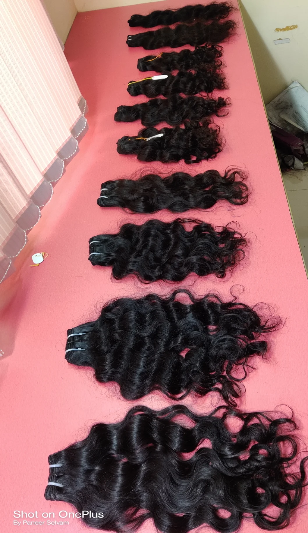 Brazilian wholesale Best Raw Indian Hair extensions largest Raw Human Hair Vendors in India