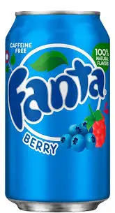 
American Fanta Blueberry Fruits Can 355ml 
