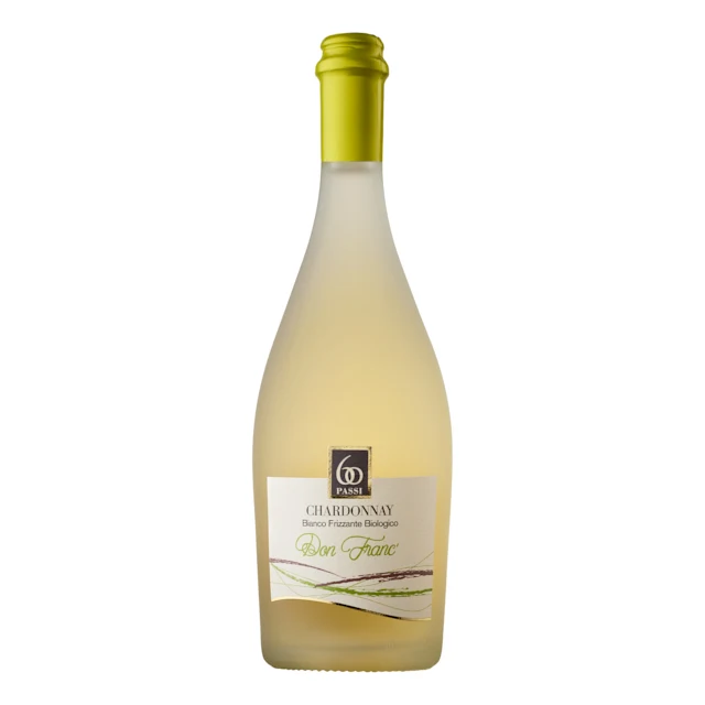 
PREMIUM ORGANIC ITALIAN CHARDONNAY SPARKLING PUGLIA IGT 750ml WHITE WINE 