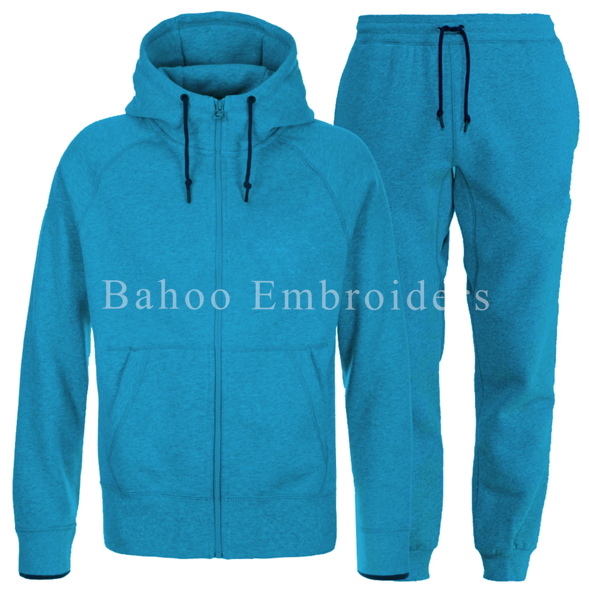 Мужская одежда, теплый спортивный костюм на молнии, спортивный костюм, флисовый спортивный костюм для мужчин (темно-синий)