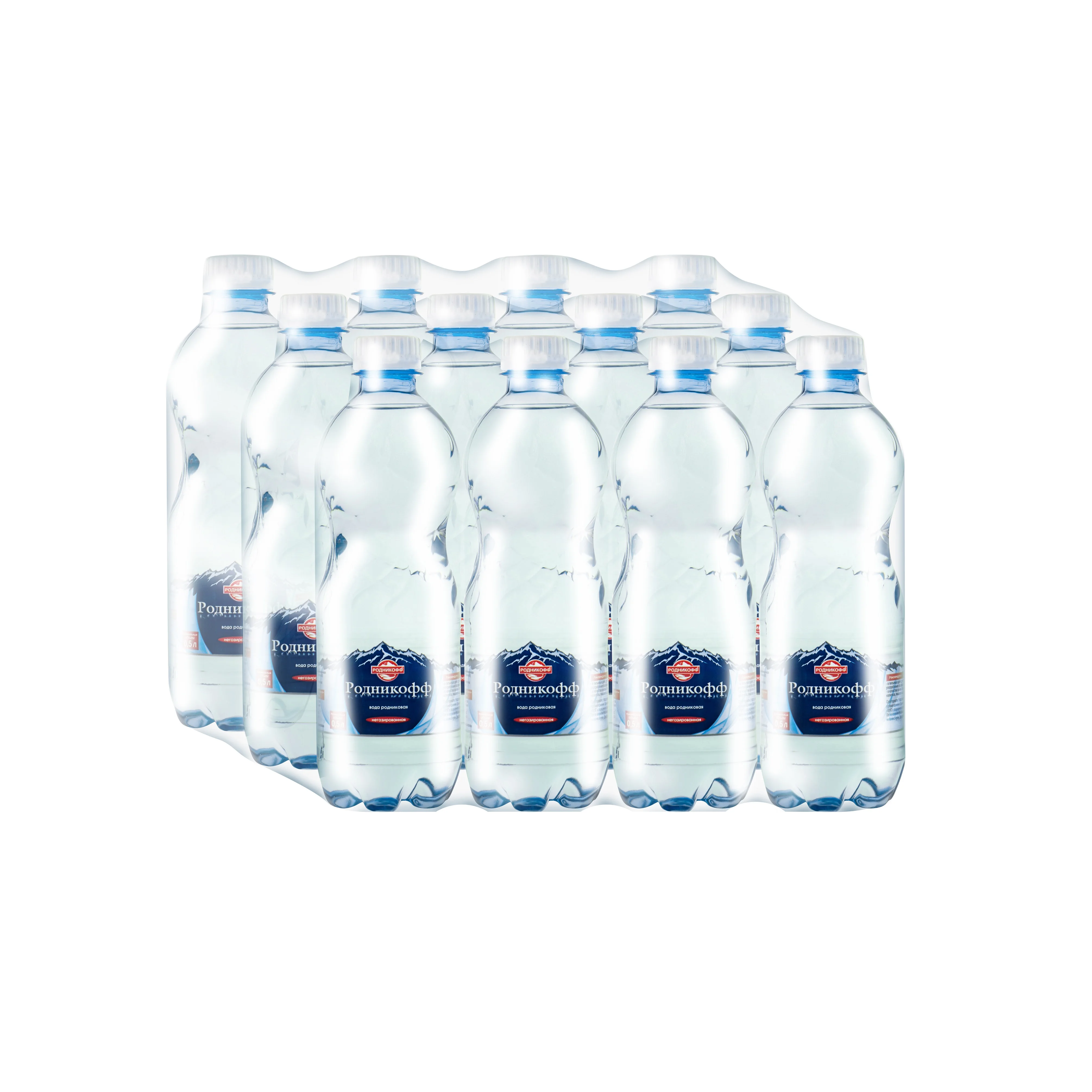 Качественная пластиковая бутылка для питьевой воды объемом 0,5 литра, бутылка для воды