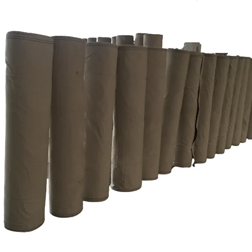 Wholesale Heavy Cotton Canvas Fabric Rolls 10 Ounce To 24 Ounce High Quality Waxed Waterproof Green Fabric Tent Tarpaulin Bags