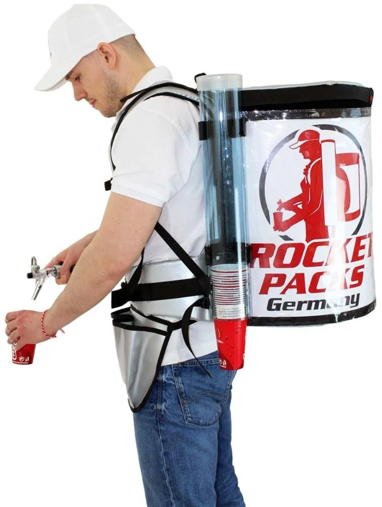 Backpack Coffee Dispenser Dispense hot coffee 19 Liter Beer Cola Coffee - vendor vending seller  hawker  mobile  portable