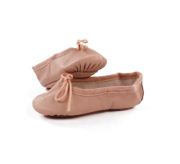 
Dance wear leather ballerina dancing ballet shoes 