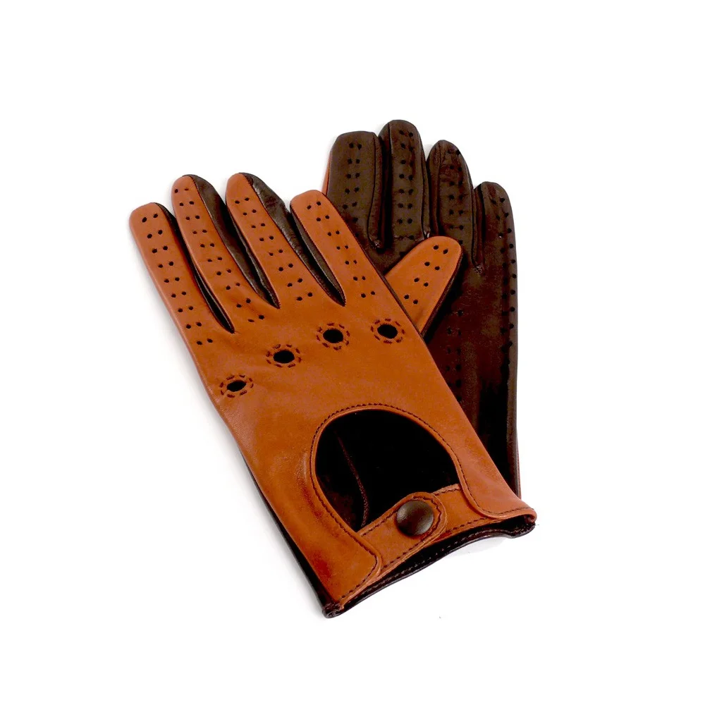 Top Quality Full Finger Driving Gloves Premium Quality Genuine Cowhide Leather For Men