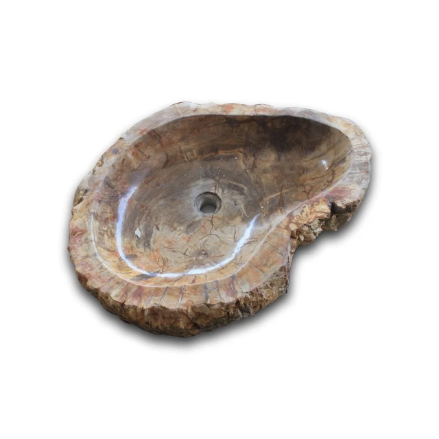 Wash Basin Bali Natural Stone Sink Petrified Wood Sink Bathroom Kitchen Hand Washing