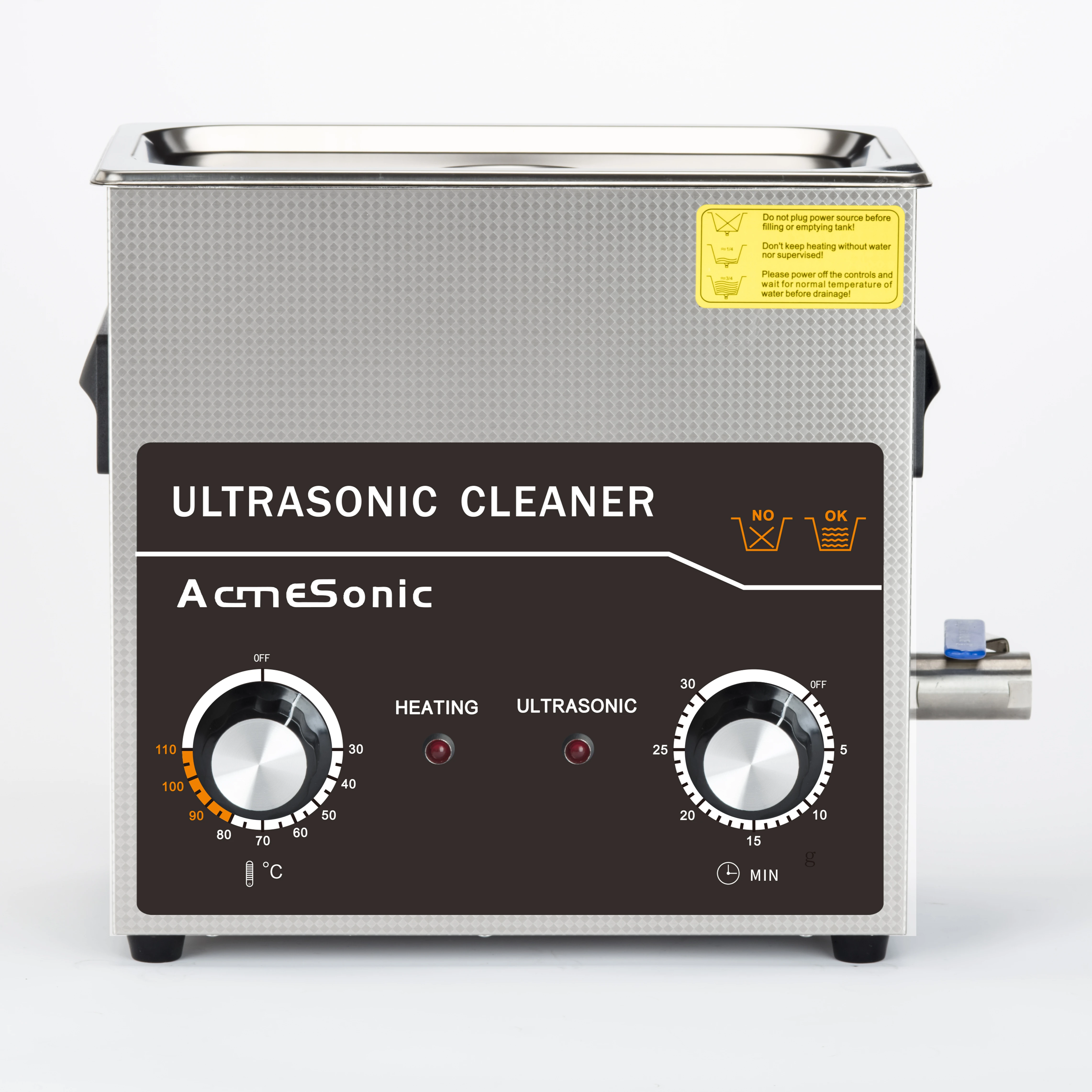 Ультразвуковая Очистительная Машина для ювелирных изделий, ожерелий, очков, 6 л