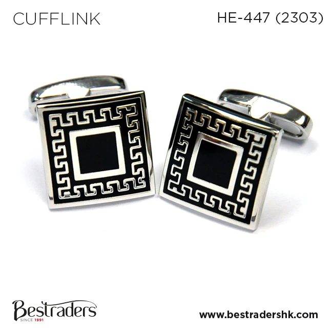 Top Most Selling High Quality Custom Enamel Metal Cufflinks for Men for Gift Set from Genuine Exporter