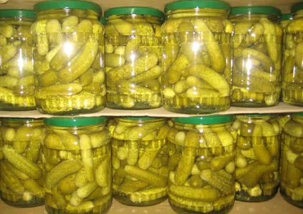pickled baby cucumber harvest in Vietnam 2021 good for hair packed in high quality jars