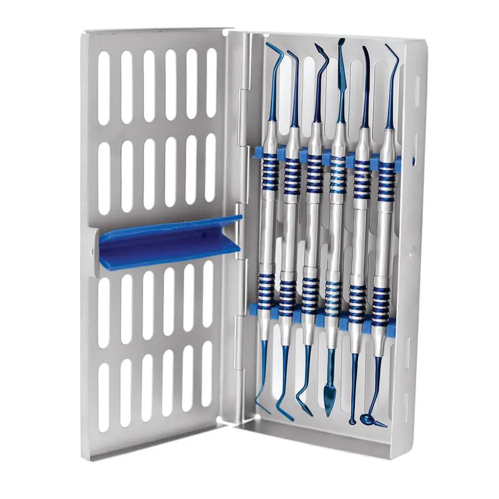 6 Pieces Dental Instruments Kit Composite Instruments