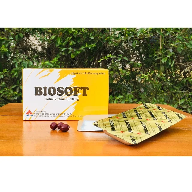 Vitamin H  Biotin health supplement for Nail Hail Skin Growth Natural Solf Gel Capsule Private Label Vitamin H