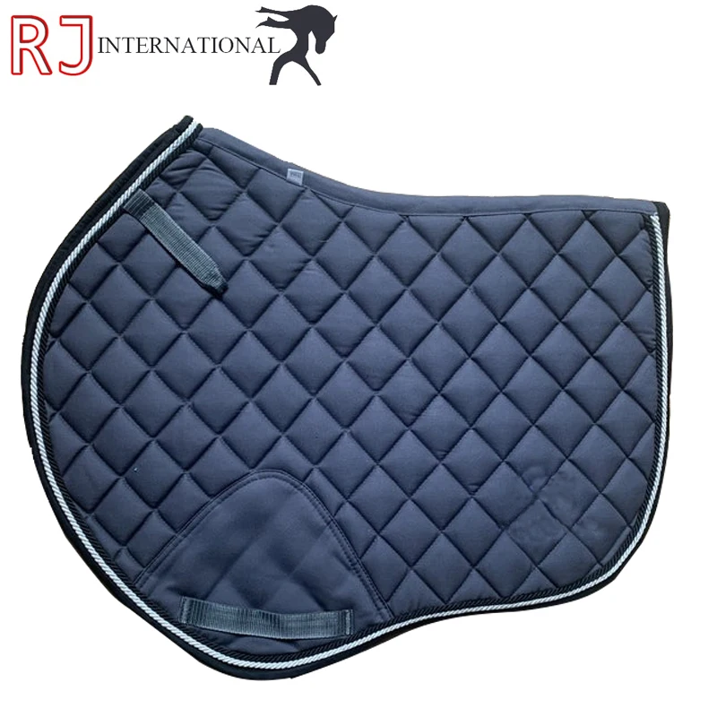 2021 Full Set Saddle Pads Comfortable Shock Absorption Thickening Non Slip Outdoor Equestrian Training Horse Riding Pads