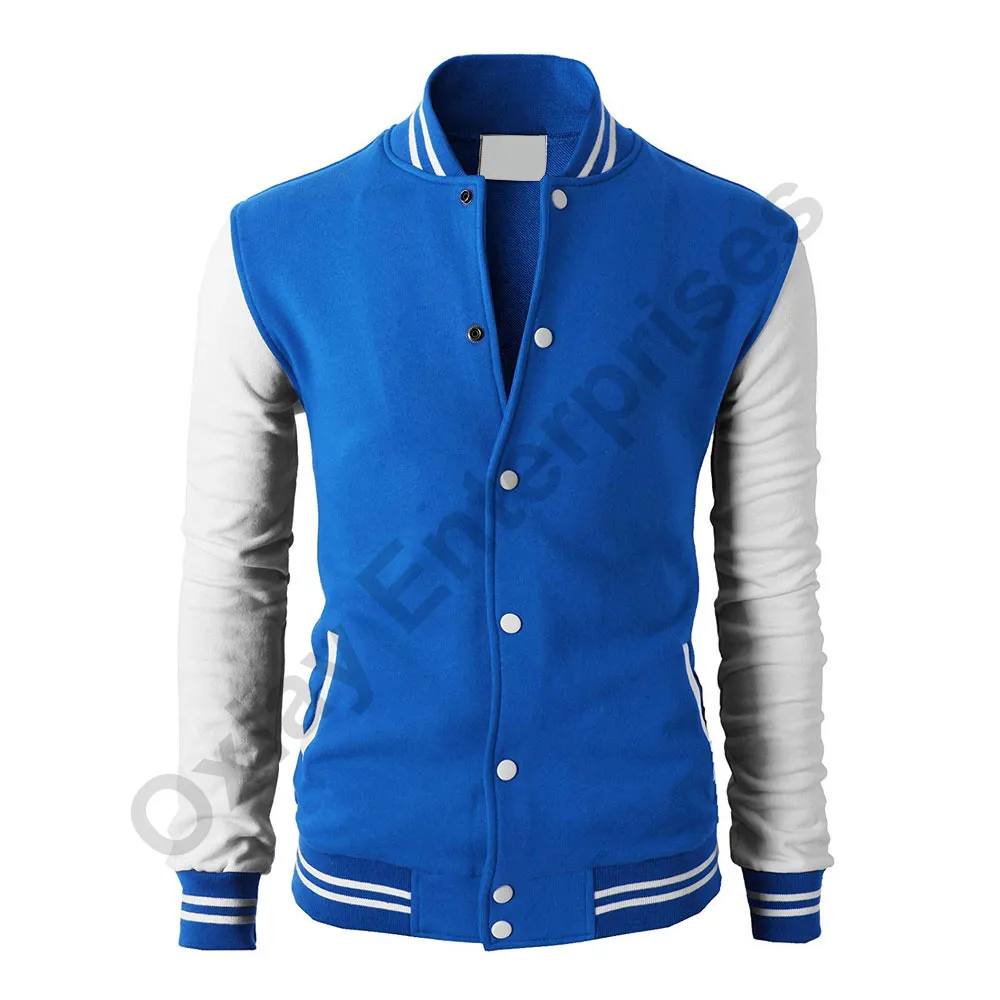 Custom Wholesale Satin Varsiti Baseball Embroidered Jacket/ College Sublimation Inside Lining Lettermans/ Fashion Bomber Jackets
