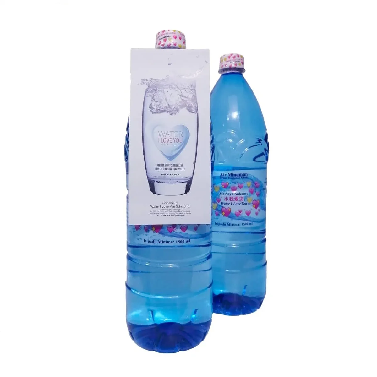 Low price guarantee latest technology Ultrasonic Alkaline Ionized Water 12 Bottles Per Carton good for human health