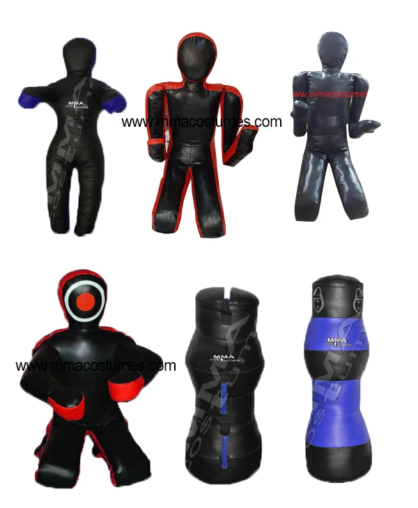 Custom logo jiujitsu grappling dummy mma throwing dummy judo throwing dummy man shape dummy